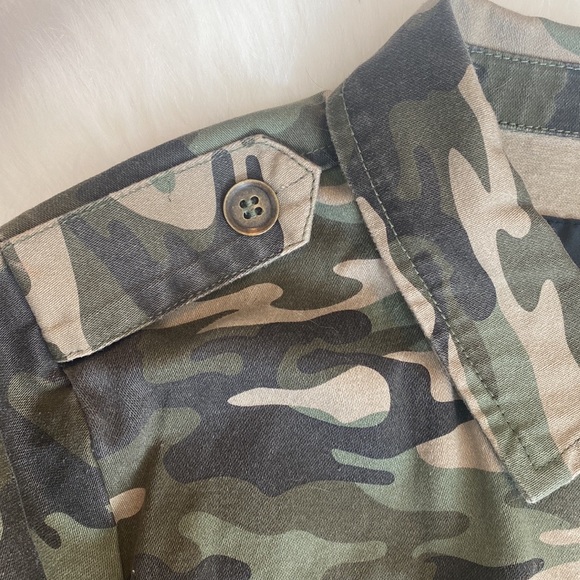 Sanctuary Designed In Los Angeles Military Zip Front Jacket  size XS - Picture 10 of 13